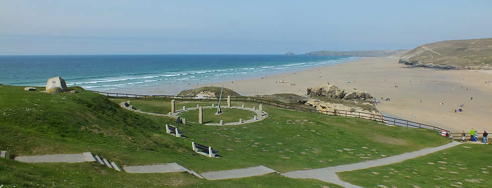 Perranporth beach