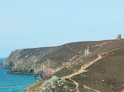 Miles of coastal walks and mining heritage